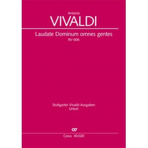 Laudate Dominum omnes gentes : RV 606