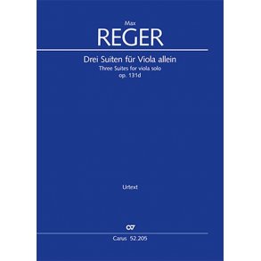 Three Suites for viola solo : Op. 131d