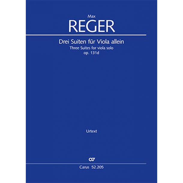 Three Suites for viola solo : Op. 131d