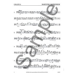 ABRSM Specimen Sight-Reading Tests for Baritone, Euphonium and Tuba Grades 6-8
