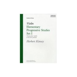 Herbert Kinsey: Elementary Progressive Studies For Violin Set 1