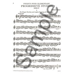 Herbert Kinsey: Elementary Progressive Studies For Violin Set II