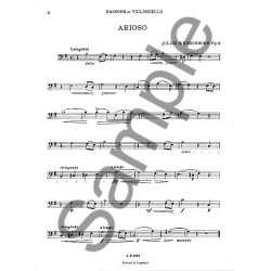 Julius Weissenborn: Arioso and Humoreske Op.9