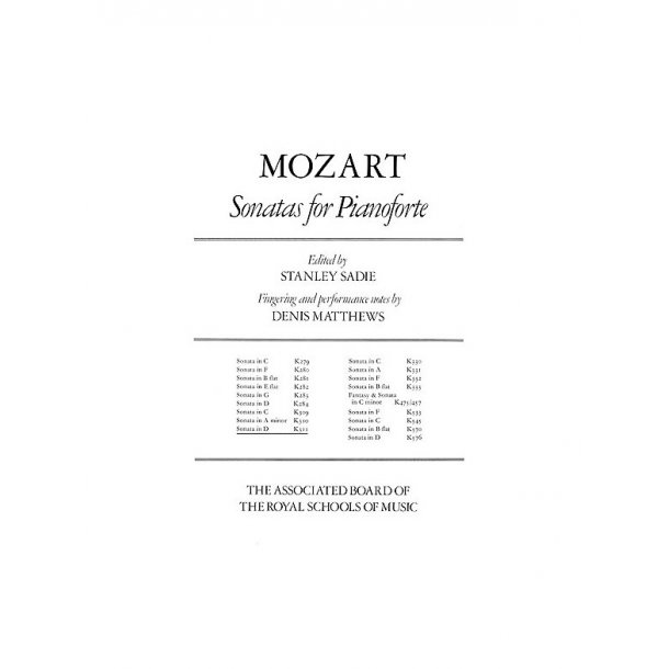 W.A. Mozart: Sonata In D For Piano K.311 (ABRSM)