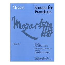 W.A. Mozart: Sonatas For Pianoforte Volume 1 (ABRSM)