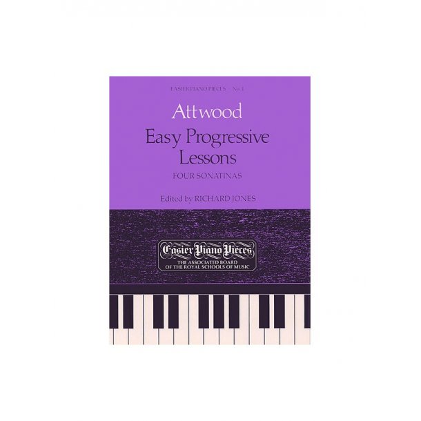 Thomas Attwood: Easy Progressive Lessons - Four Sonatinas