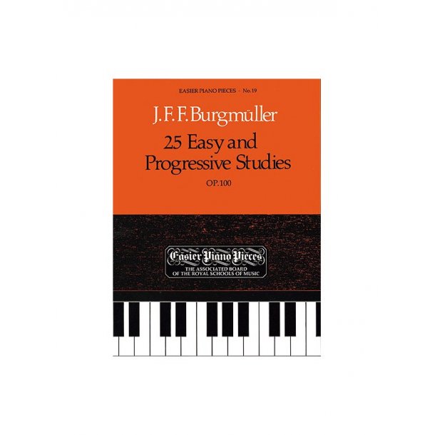 Friedrich Burgmuller: 25 Easy And Progressive Studies For Piano Op.100 (ABRSM)