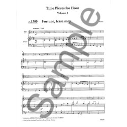 Time Pieces For Horn Volume 1