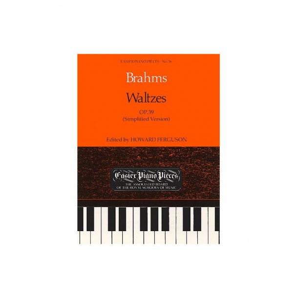 Johannes Brahms: Waltzes Op.39 (Simplified Version)