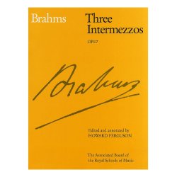 Johannes Brahms: Three Intermezzos Op.117
