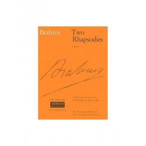 Johannes Brahms: Two Rhapsodies Op. 79