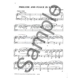 Prelude &amp; Fugue in E minor