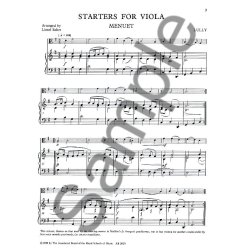 ABRSM Starters For Viola