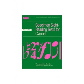 ABRSM Specimen Sight-Reading Tests For Clarinet Grades 6-8
