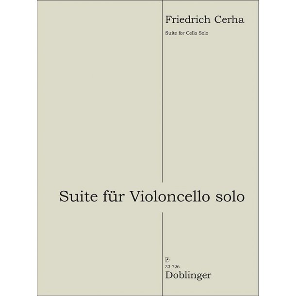 Suite F&uuml;r Violoncello Solo