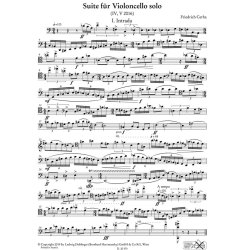 Suite F&uuml;r Violoncello Solo