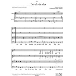 Wienerlieder - Band 2 : F&uuml;r Vierstimmigen Gemischten Chor