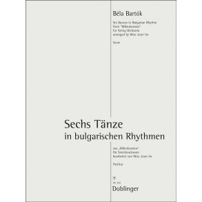 Sechs Tänze : In Bulgarischen Rhythmen