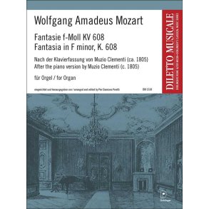 Fantasia In F Minor K. 608