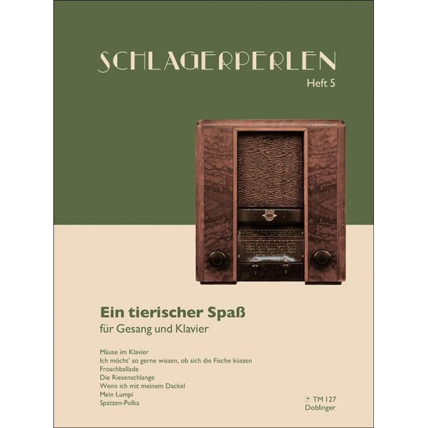 Schlagerperlen - Heft 5 : Ein Tierischer Spa&szlig;