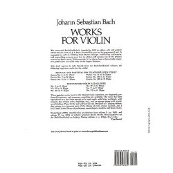 J.S. Bach: Works For Violin