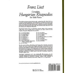 Franz Liszt: Complete Hungarian Rhapsodies