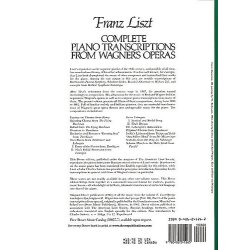 Franz Liszt: Complete Piano Transcriptions From Wagner's Operas