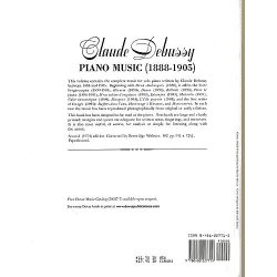 Claude Debussy: Piano Music (1888-1905)