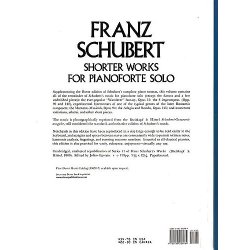 Franz Schubert: Shorter Works For Pianoforte Solo