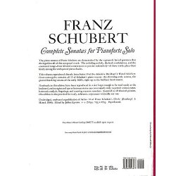 Franz Schubert: Complete Sonatas For Pianoforte Solo