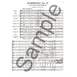 W.A. Mozart: Later Symphonies - Nos.35-41 (Full Score)