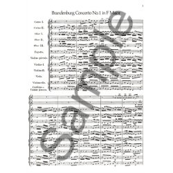 J.S. Bach: The Six Brandenburg Concertos And The Four Orchestral Suites (Full Score)