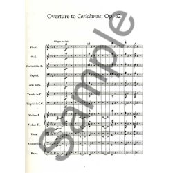 Beethoven: Six Great Overtures (Full Score)