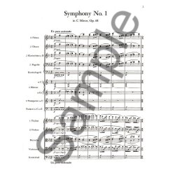 Johannes Brahms: Complete Symphonies (Full Score)