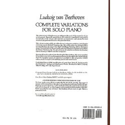 Beethoven: Complete Variations For Solo Piano