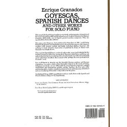 Enrique Granados: Goyescas, Spanish Dances And Other Works For Solo Piano