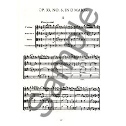 Joseph Haydn: String Quartets Opp. 20 And 33 Complete (Full Score)