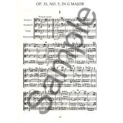 Joseph Haydn: String Quartets Opp. 20 And 33 Complete (Full Score)