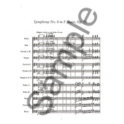 Beethoven: Symphonies Nos. 8 And 9 (Full Score)