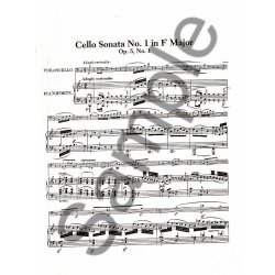 Beethoven: Complete Sonatas And Variations For Cello And Piano (Score)