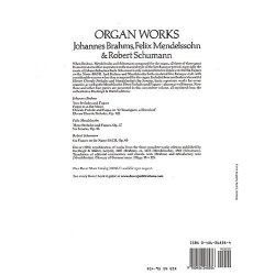 Brahms, Mendelssohn And Schumann Organ Works