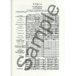 Giacomo Puccini: Tosca (Dover Full Score)