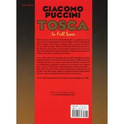 Giacomo Puccini: Tosca (Dover Full Score)