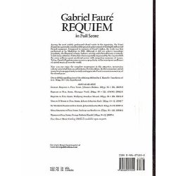 Gabriel Faure: Requiem (Full Score)