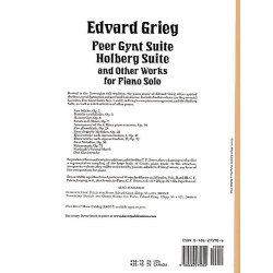 Edvard Grieg: Peer Gynt Suite, Holberg Suite And Other Works For Piano