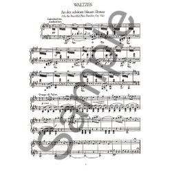 Johann Strauss II: Favorite Waltzes Polkas And Other Dances For Solo Piano