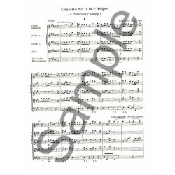 Antonio Vivaldi: 'The Four Seasons' And Other Concertos In Full Score