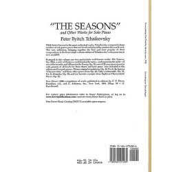 Pyotr Ilyich Tchaikovsky: The Seasons And Other Works For Solo Piano