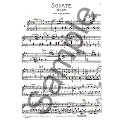 Beethoven: Complete Piano Sonatas - Volume I (Dover Edition)