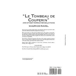 Ravel: Le Tombeau De Couperin And Other Works For Solo Piano
